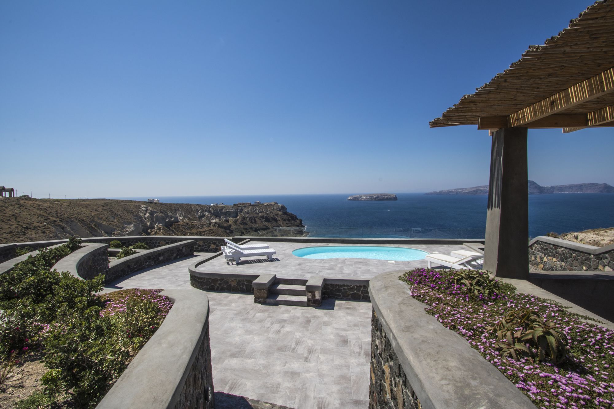 Our Villa Santorini Akrotírion Exterior foto