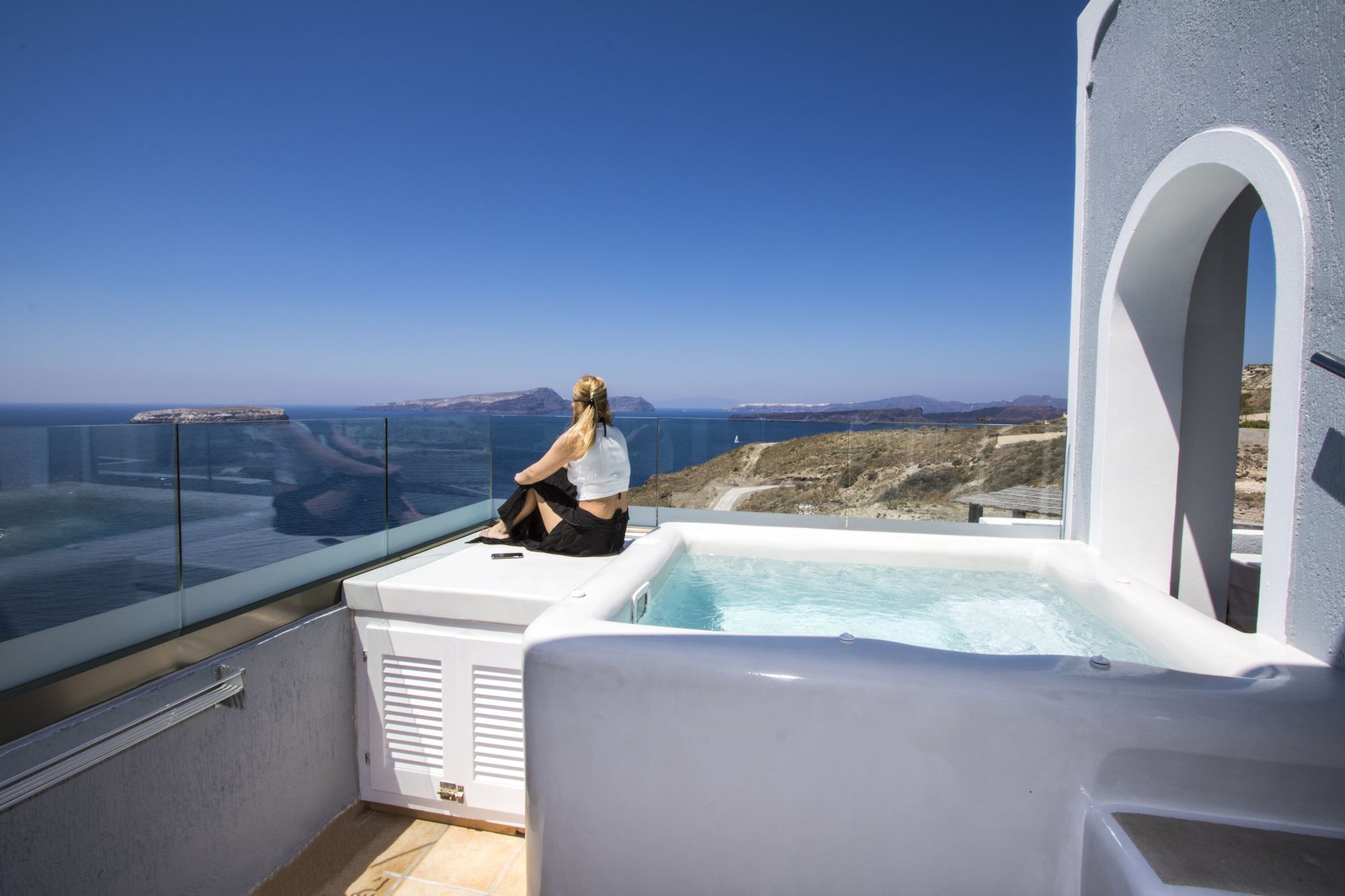 Our Villa Santorini Akrotírion Exterior foto